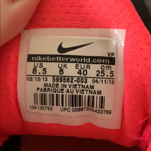 Nike REAX RUN 8 size 8.5 in Women’s - Picture 3 of 6